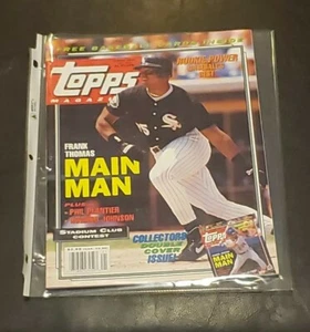 Topps Magazin - Collectors' Edition #10 AL Cover - Frühjahr 1992 - Frank Thomas - Bild 1 von 4