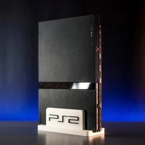 PlayStation 2 Slim Stand - Vertical Stand for PS2 Slim Console - Picture 1 of 4