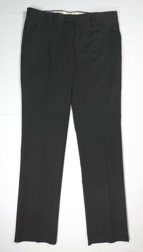 MOSCHINO Pantalone elegante uomo nero Made in Italy taglia 54 XL