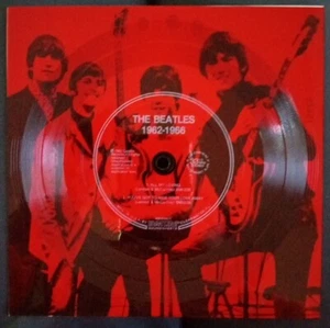 Rare Unplayed PROMO~THE BEATLES All My Loving 1982 Capitol '62-'66 RED FLEXIDISC - Picture 1 of 2