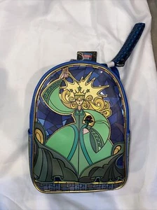 D23 EXPO 2022 EXCLUSIVE LOUNGEFLY ENCHANTRESS MINI BACKPACK BEAUTY BEAST DISNEY - Picture 1 of 6