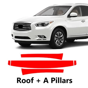 Roof+A Pillars PreCut Paint Protection Film For INFINITI JX35 BASE 2013-2013 - Picture 1 of 6