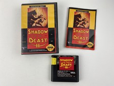 Shadow Of The Beast II Sega Genesis Electronic Arts with Box and Manual