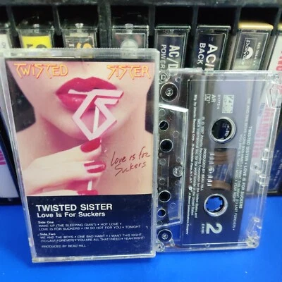 Twisted Sister "Love is for suckers" Vintage Cassette Tape Preowned Rock - Image 1 of 2