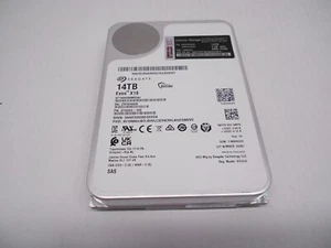 Serveur disque dur SAS 14 To 12 G 3,5" Seagate Exos X18 ST14000NM004J DELL HP 12 To - Photo 1/1