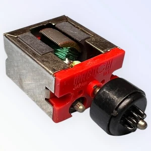 1960's Vintage MABUCHI Japan .535" Long Shaft .080" CLUTCHED B BOX MOTOR - Picture 1 of 11