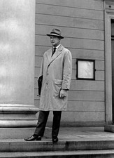 The German actor Dieter Borsche Germany 1950s Historic Old Photo 3