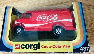 1978 Corgi Coca-Cola Van 437 4.75" Diecast Made in Gt. Britain Vintage Toy - Image 1 of 4