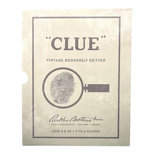 Clue Vintage Bookshelf Edition Game Canvas Box Individual Replacement Parts UPic - Picture 1 of 35