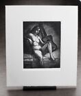 Etching Eli Levin 1992 Artist Proof Women and Guitar 