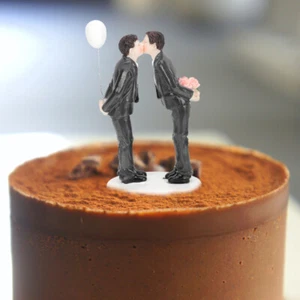 Cake Decor Toppers Gay Wedding Decoration Number Balloons Christmas Tree Statue - Picture 1 of 12