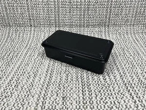 TOYO STEEL, T-190, Trunk TOOL BOX, Matte Black, Pressed Steel, Made in Japan - Picture 1 of 5