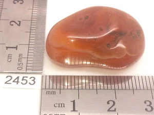 Agate rouge 10g pierre roulée mineraux lithotherapie reiki collection esoterisme - Picture 1 of 2