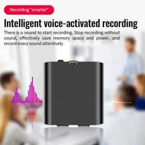 Hidden Voice Activated Recorder Digital Audio Recording Device Spy Dictaphone - Picture 1 of 22
