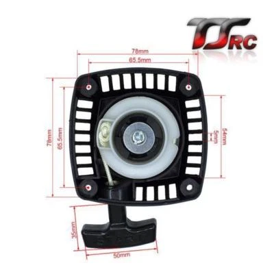TSRC Kunststoff Seilzugstarter Set für 1:5 Zenoah CY Baja 5B 5T FG Losi 5ive T - Bild 1 von 3