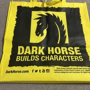BORSA TOTE BAG DARK HORSE / BLUEBOOK GIALLA SDCC 2023 - Foto 1 di 2