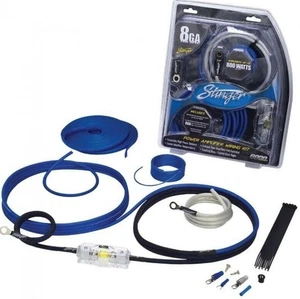 Kit de instalación amplificador de cable de alimentación Stinger 8 AWG calibre 6000 serie SK6281 - Imagen 1 de 1