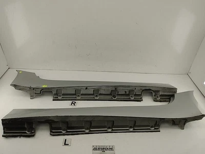 BMW Z4 E85 Pair Of Left & Right Rocker Panel Side Skirts Titan Silver Fits 03-08 Foto 1 de 4