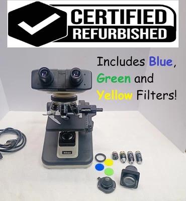 Microscopio profesional binocular Alphaphot 2 YS2-H CARGADO 6 MESES DE GARANTÍA Foto 1 de 4