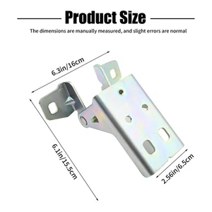 Dodge Ram 1500/2500/3500 96-02 Lower Door Hinge 55275464AC Aluminum - Picture 1 of 7