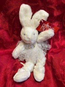 RUSS Rabbit Ophella Ballerina Plush Tutu 9" Ballet Toy Vintage - Picture 1 of 5