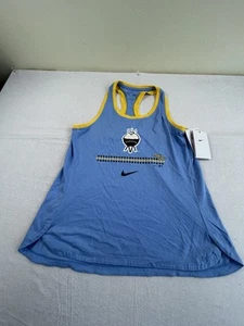 Women's Milwaukee Brewers Nike Gold X-Ray Racerback Performance Tank Top Sz Med - Picture 1 of 6
