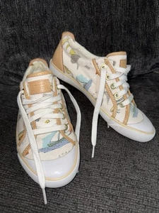 Coach Barrett Nautical Beach Fashion Casual Sneaker Tennis Shoe - Picture 1 of 8