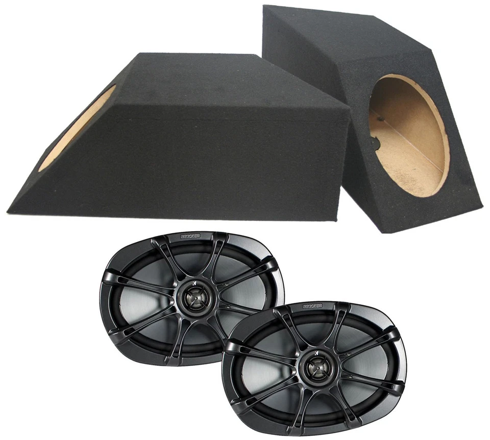 Altavoces Kicker Jeep Wrangler 87-95 46CSS694 6x9" y subcaja ASC 6X9JEEP-PASS Foto 1 de 1
