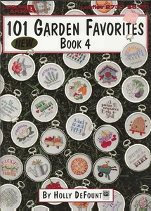 101 Garden Favorites, Book 4 Cross stitch  by Leisure Arts - Imagen 1 de 1