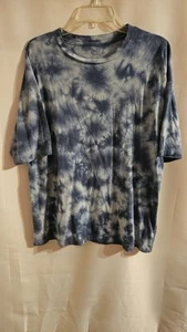 Damen-T-Shirt Flirtitude Active Größe Medium lockere Passform unscharf Batik - Bild 1 von 4