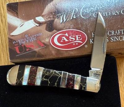 CUCHILLO CASE T BOSE NEGRO AZTECA EXÓTICO BALANCEO TRASERO SIN USAR EN CAJA #TBEX1117 SS N19 Foto 1 de 4