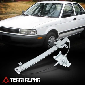 Se adapta a 1986-1990 Tsuru/Sentra Sedán/Vagón Trasero Lado Izquierdo Manual Ventana Regulador - Imagen 1 de 6