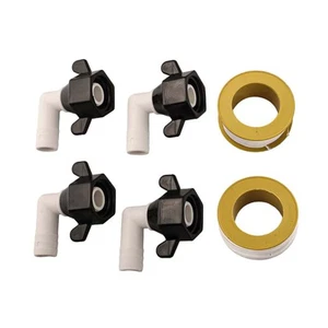 Barb Elbow Adapter Corrosion-resistant Flexible Installation Lightweight - Picture 1 of 20