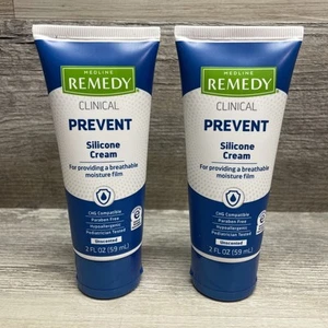 Medline Remedy Clinical PREVENT Silicone Cream (2 Count) Unscented 2 oz/59 mL - Picture 1 of 4