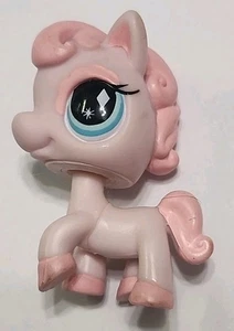 Littlest Pet Shop 592 rosa Pferd Pony blaue Rautenaugen LPS - Bild 1 von 5