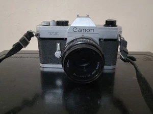 Canon TX 35mm SLR Film Camera W/lens Untested  - Picture 1 of 5