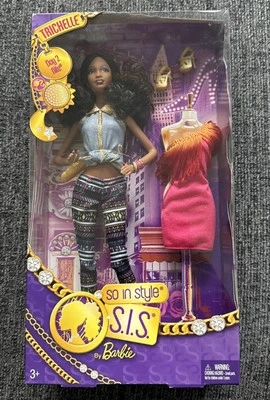 Barbie Día 2 Noche So En Estilo S.I.S. Trichelle Mattel BLT24 AA NRFB Nuevo Foto 1 de 4