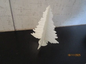 Plasticville, calibre O/S, árbol todo blanco de 4 lados - Imagen 1 de 5