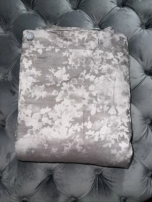 Vera Wang Full/Queen Purple Floral Duvet Button Closure 👸🏽 - Image 1 of 2