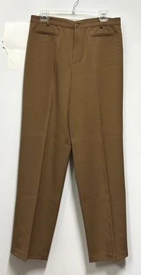 Rafaella Camel Brown Pants Size 12 Womens Stretch #168 - Image 1 of 3
