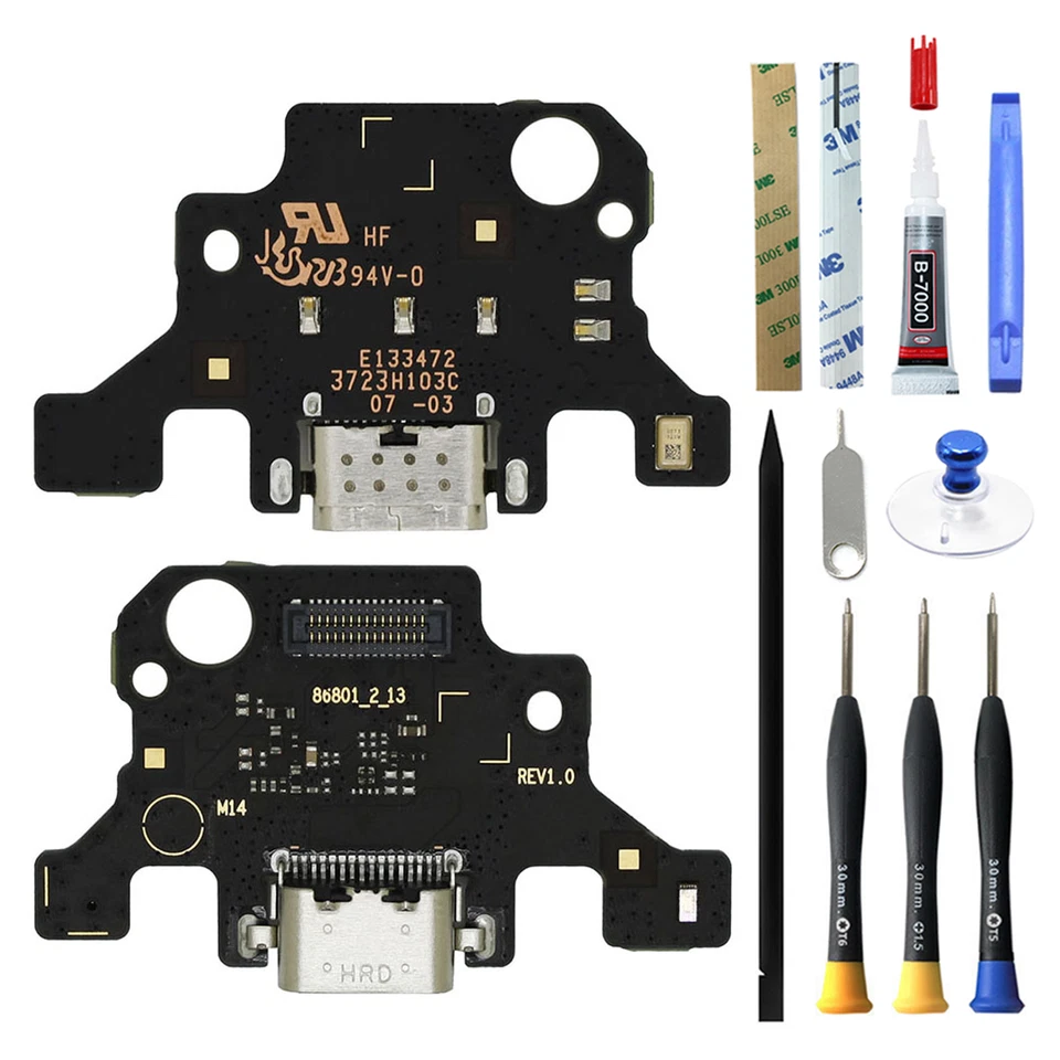 Lote de cable flexible de placa de puerto de carga de pantalla táctil LCD para Samsung Galaxy Tab A9+ Foto 1 de 4
