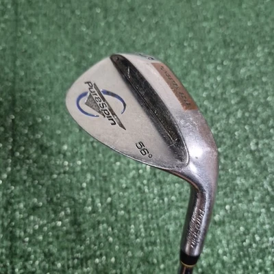 PureSpin Diamond Face 56* Sand Wedge Steel Shaft Right Handed 35.5" - Image 1 of 4