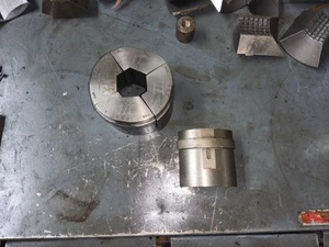 Hardinge S26 Collet Pad 1-1/8" Hex Smooth 4  Piece Set S-26 1.125 HARDINGE - Bild 1 von 2