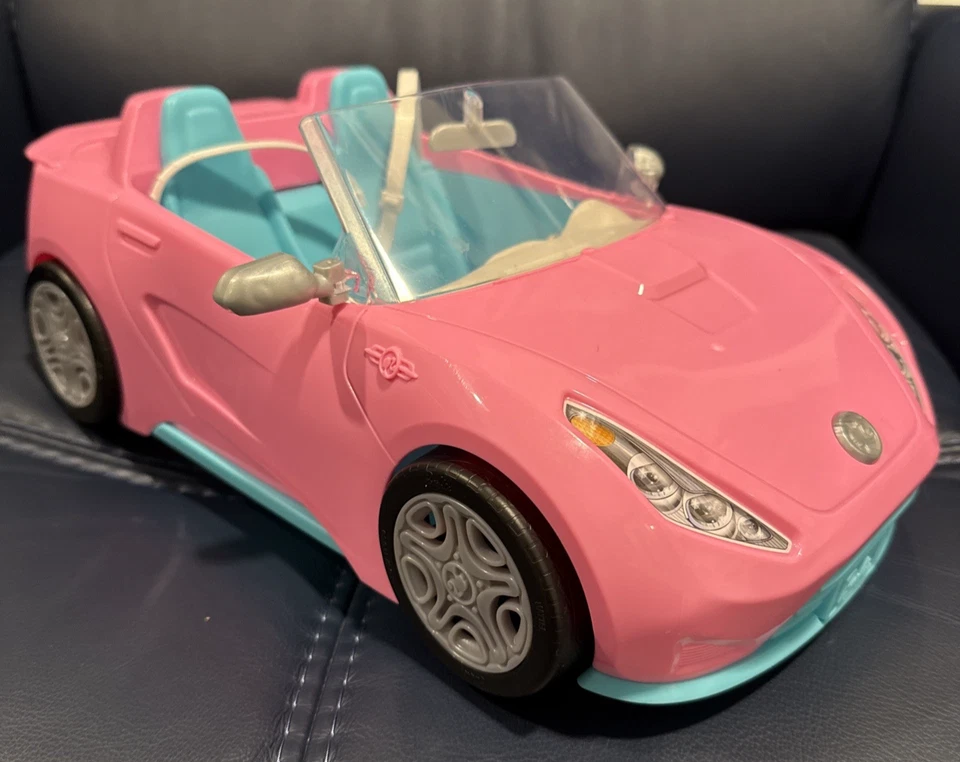 Barbie 2016 Mattel Pink Glam coche convertible - excelente estado - sin accidentes Foto 1 de 4