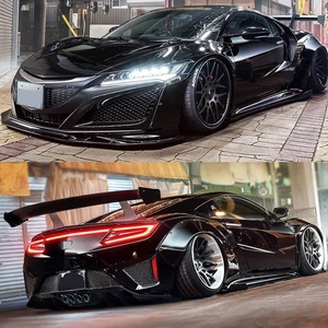 Carbon Fiber and Fibergalss Lb Style Body Kit Fit For Honda NSX NC1 2017+ - Picture 1 of 7