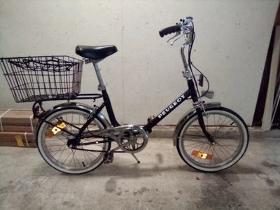 Vintage Peugeot Folding Bicycle, 1980s, EXCELLENT Condition,  Made in Italy - Image 1 of 4