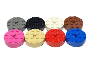 LEGO 87081 4X4 Mattoncini rotondi con foro - colore a scelta - P&P GRATUITO - Foto 1 di 9