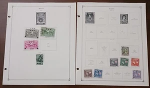 HAITI - LOT OF STAMPS ON ALBUM PAGES - MH & USED - #1052 - Picture 1 of 11