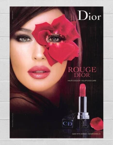 ROUGE DIOR LIPSTICK, Monica Bellucci by Tyen 2010 - 1 Page Beauty Print Ad - Picture 1 of 1