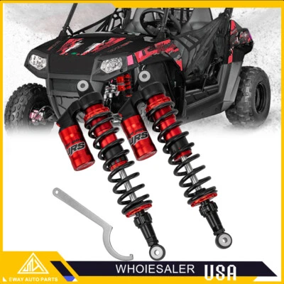 FOR 2009-2021 POLARIS RZR 170 UTV STAGE 2 UPGRADED REAR AIR SHOCKS ABSORBER SET - Image 1 of 4